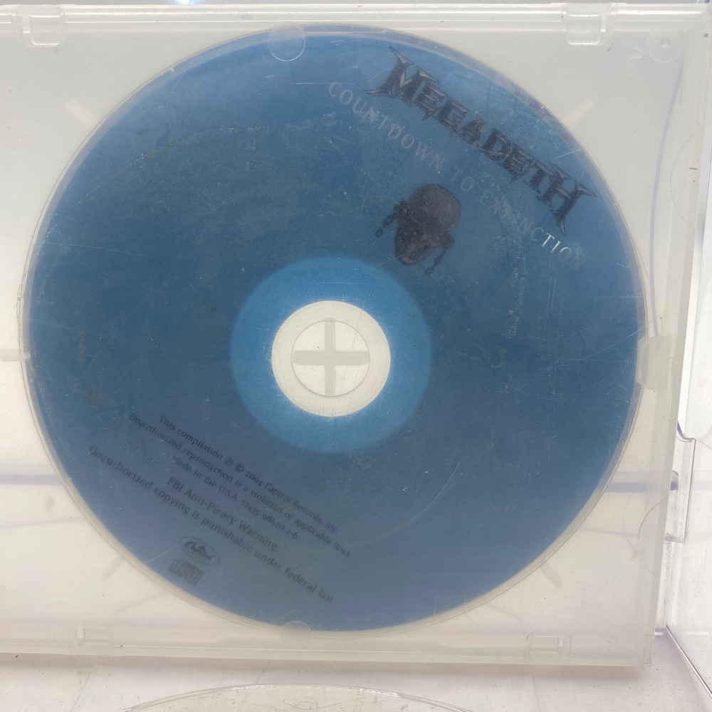 Megadeth Countdown to Extinction CD 2004 Remastered Capitol Records‎